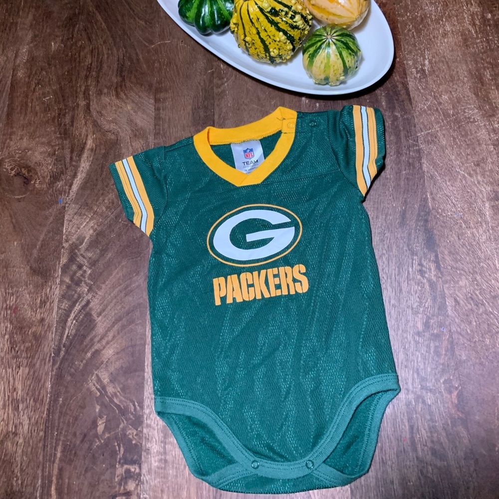 Green Bay packers onesie